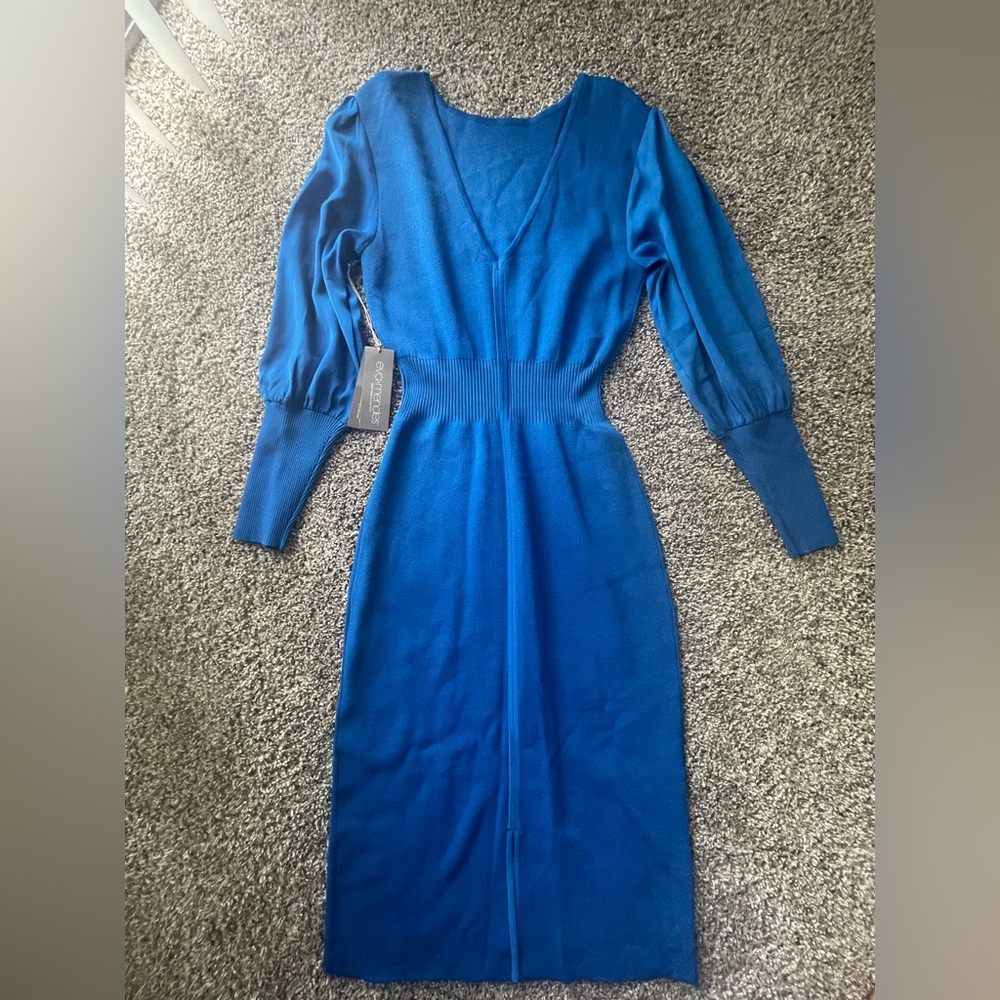 NWT - NY&C ELECTRA SWEATER DRESS